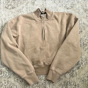 Aritzia quarter zip